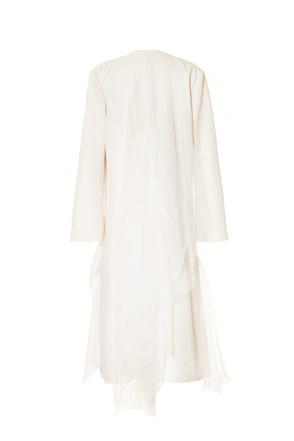 Elywood White Long Suit Jacket 2