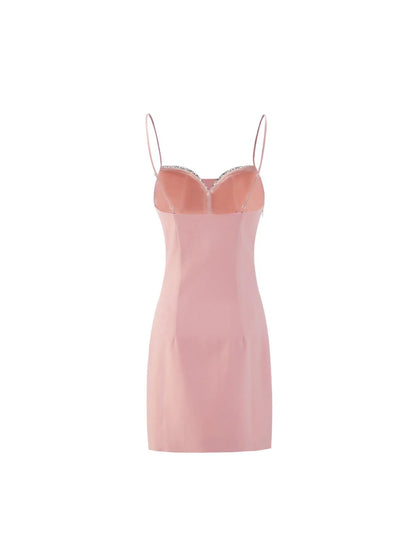 Elsie Mini Dress in Pink