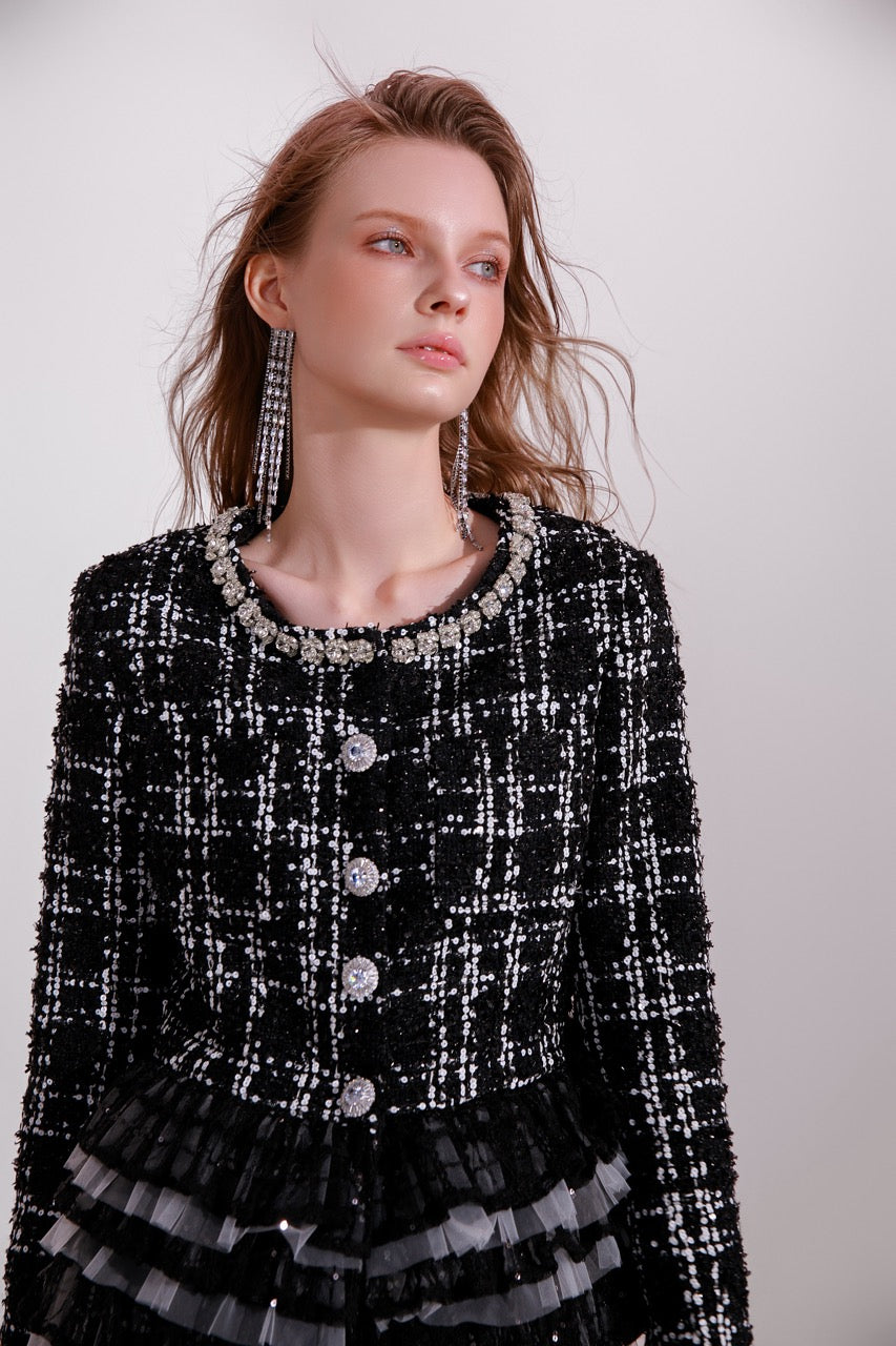 wardrobes by chen jacket lace detail