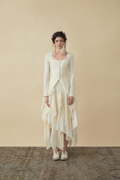 Wool Midi Skirt