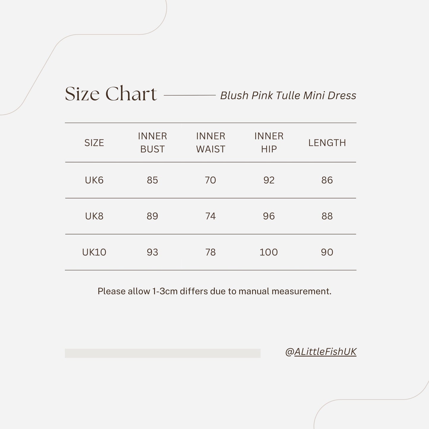 wardrobes by chen pink tulle mini dress size chart