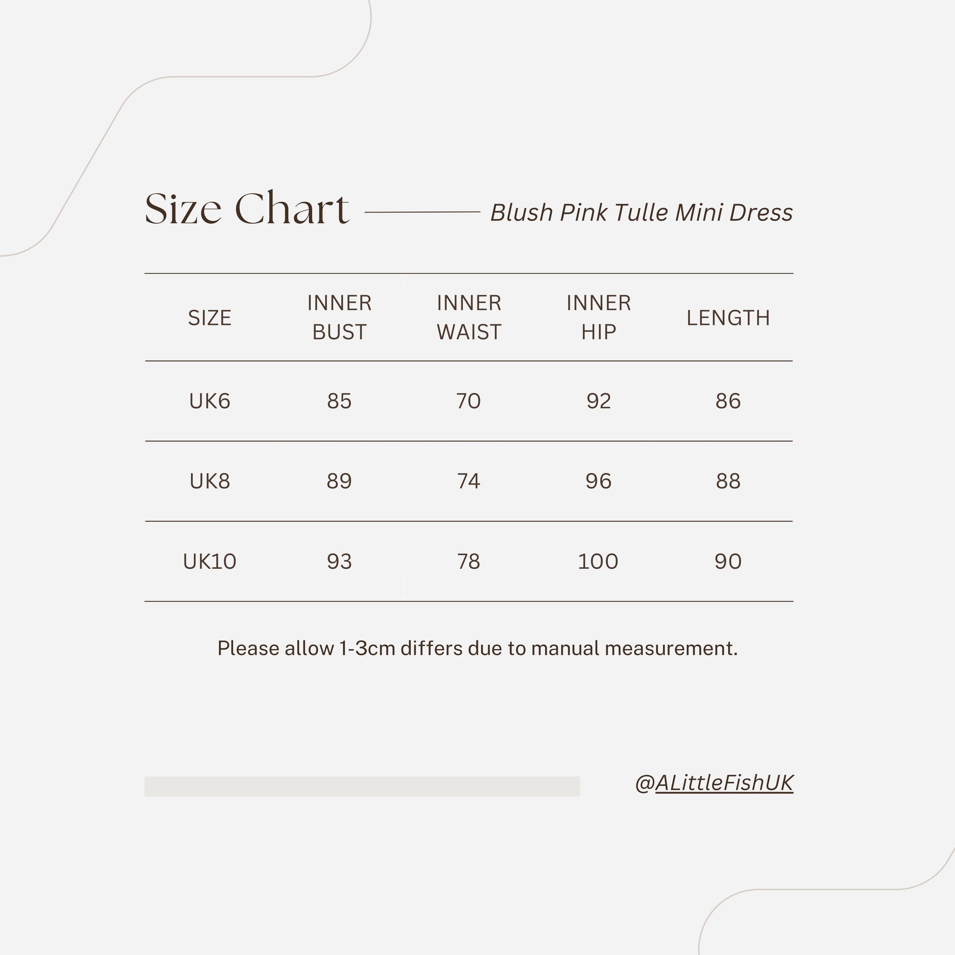 wardrobes by chen pink tulle mini dress size chart