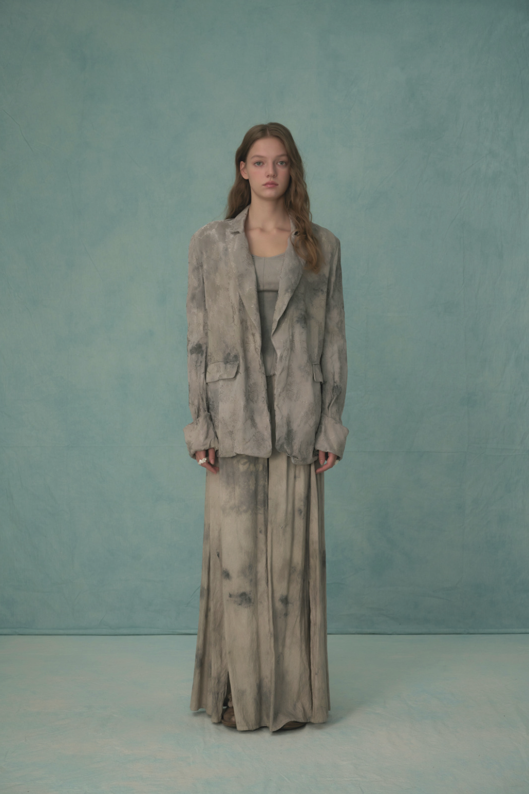 Plant-dyed Silk Blend Blazer