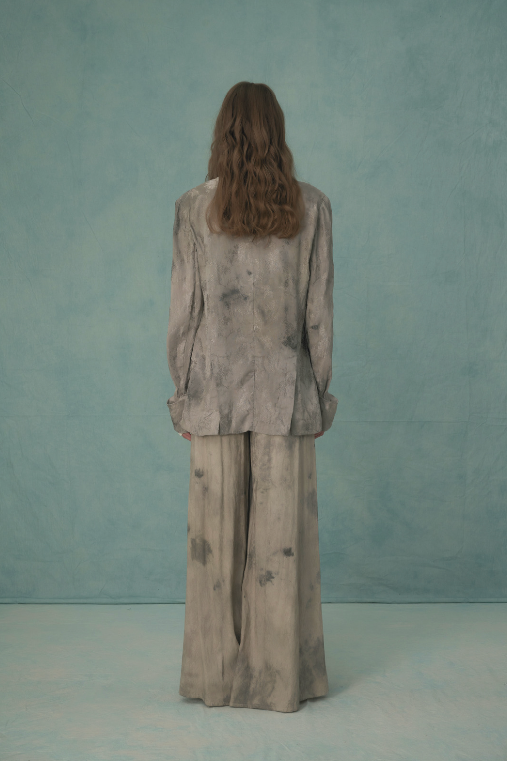 Plant-dyed Silk Blend Blazer