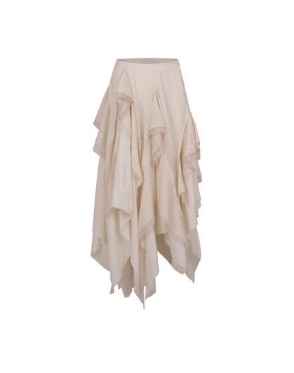Wool Midi Skirt