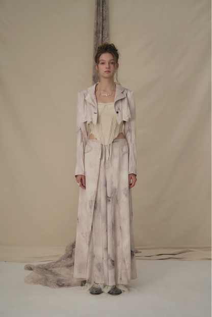 Elywood Beige Top and Trousers