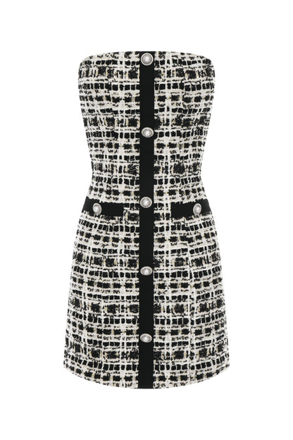 wardrobes by chen tweed mini dress
