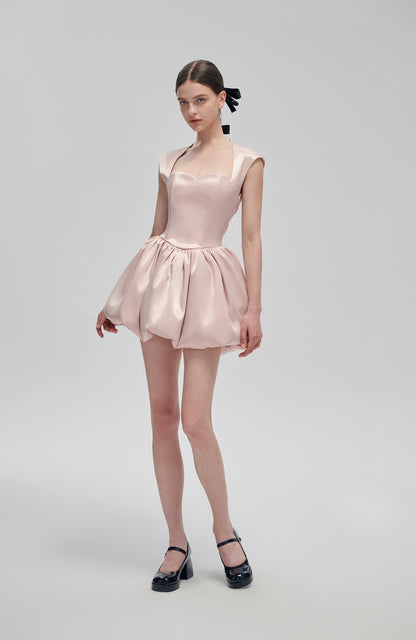 Pink Mini Dress Pearl