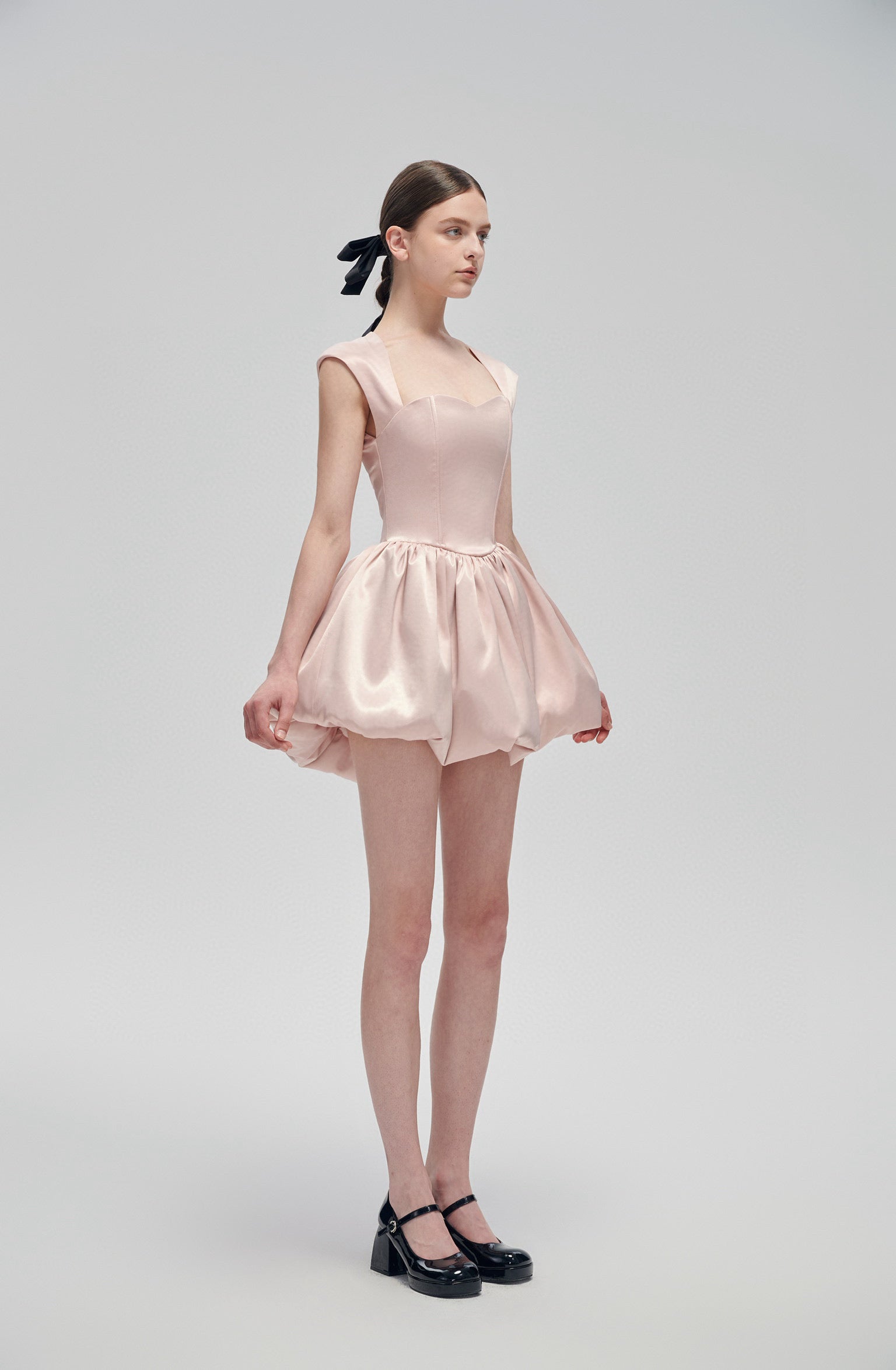Pink Mini Dress Pearl Fa Sogno