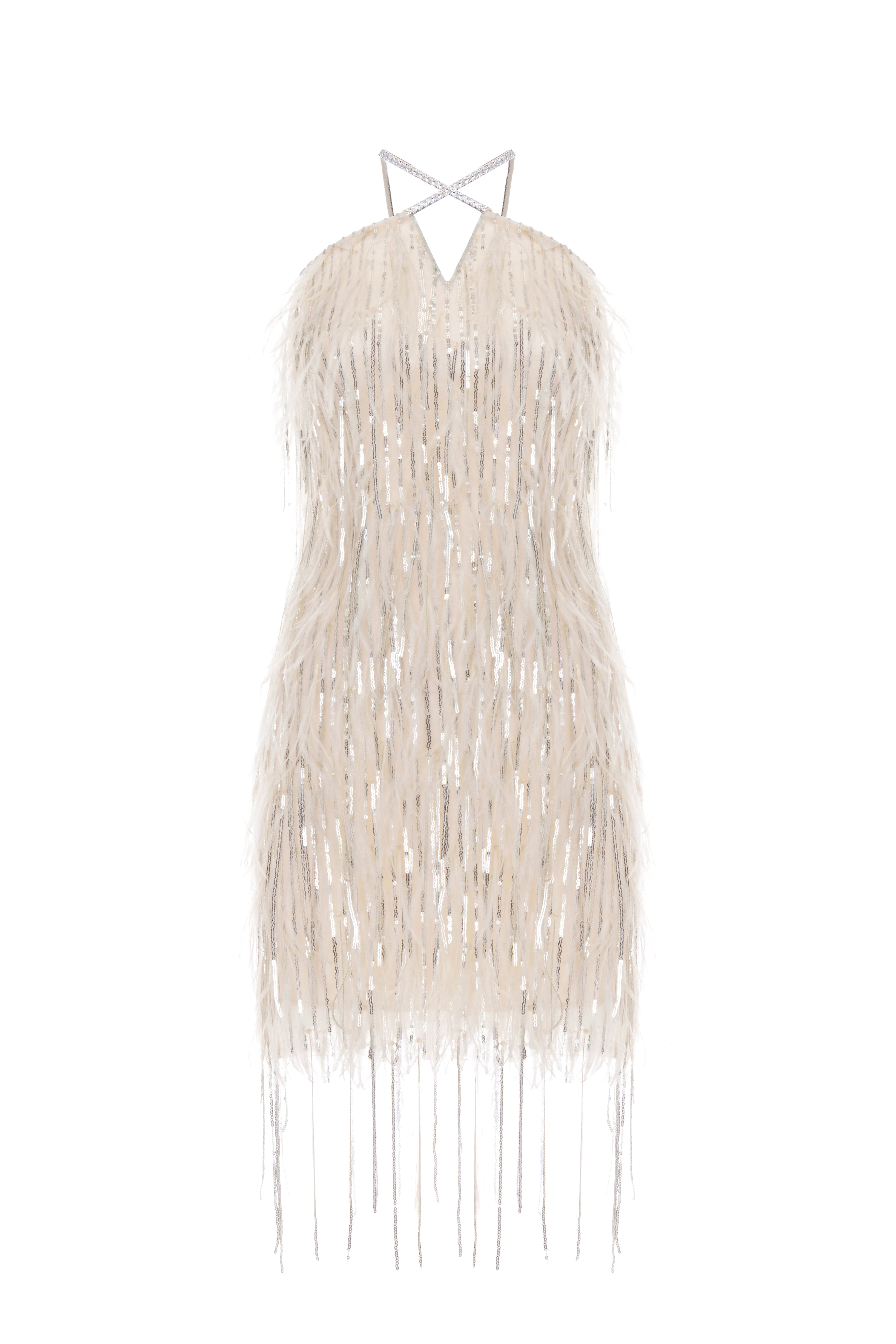 Sequin Tassel Dress