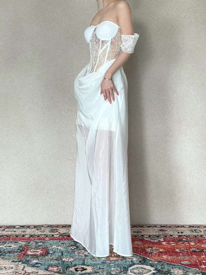 Noelani Lace Midi Dress