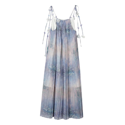 Lily's Whisper Printed Dress