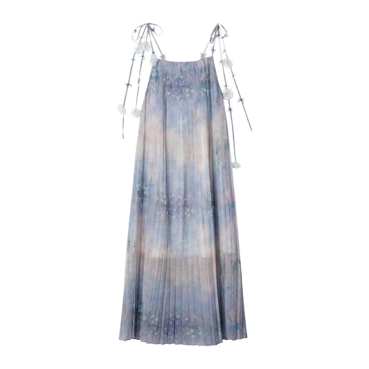 Lily's Whisper Printed Dress
