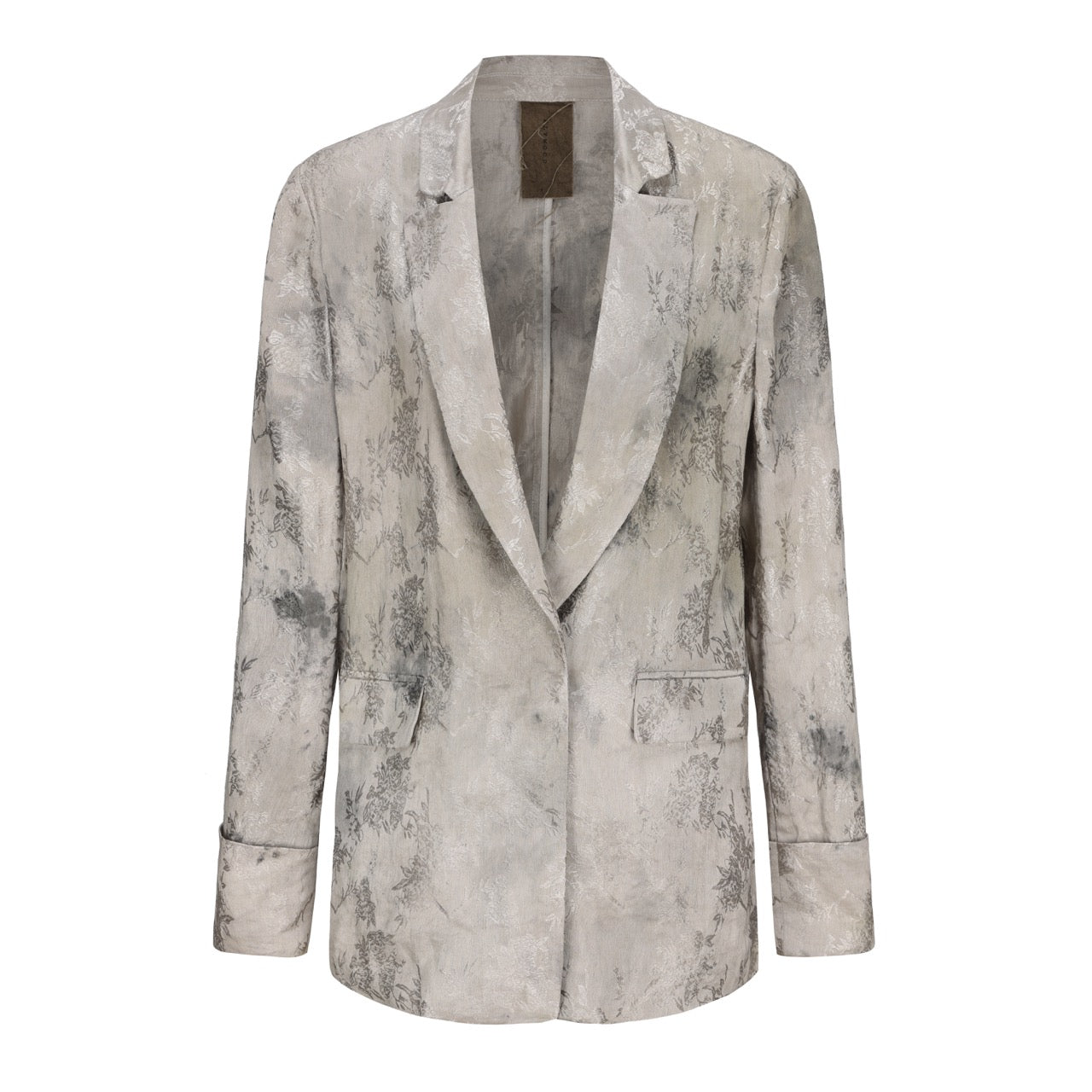 Plant-dyed Silk Blend Blazer