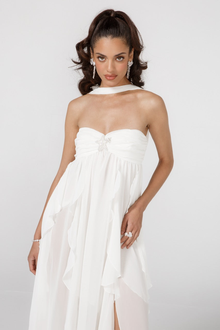 Mariah Dress in White