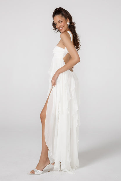 Mariah Dress in White