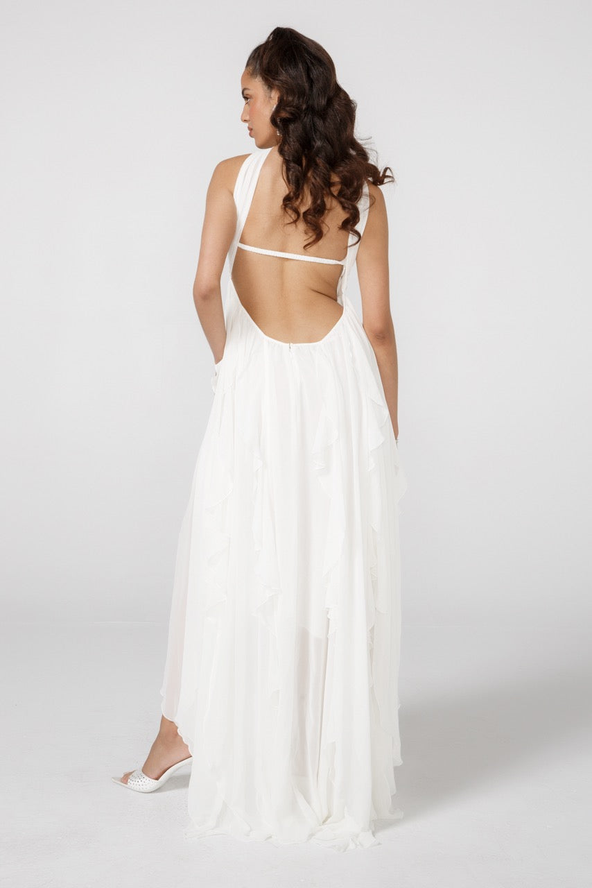 Mariah Dress in White