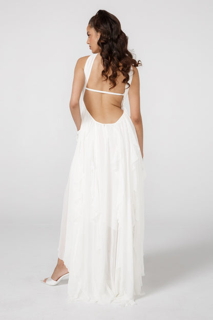 Mariah Dress in White
