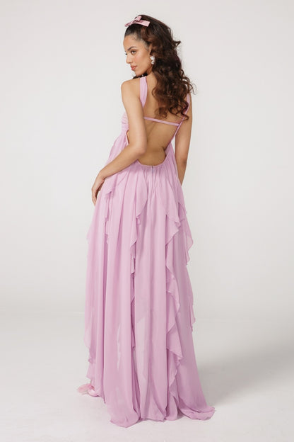 Mariah Dress in Purple