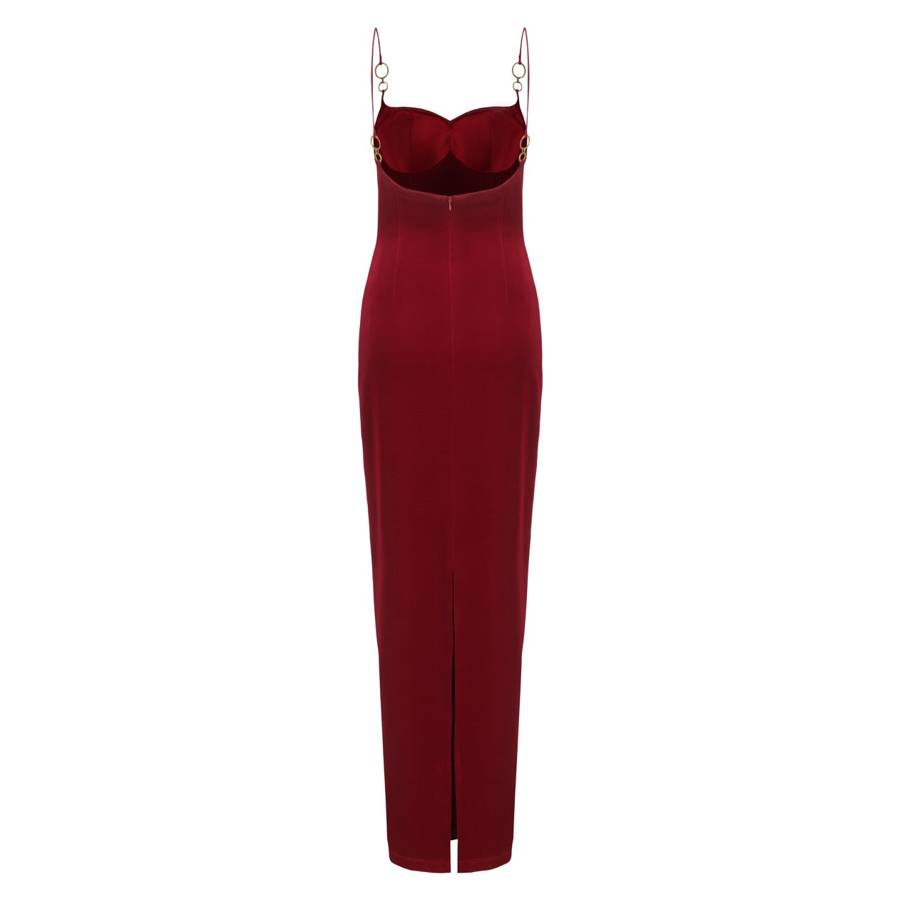 Gigi Midi Dress in Red