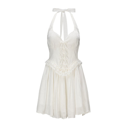 Allie Mini Dress in White