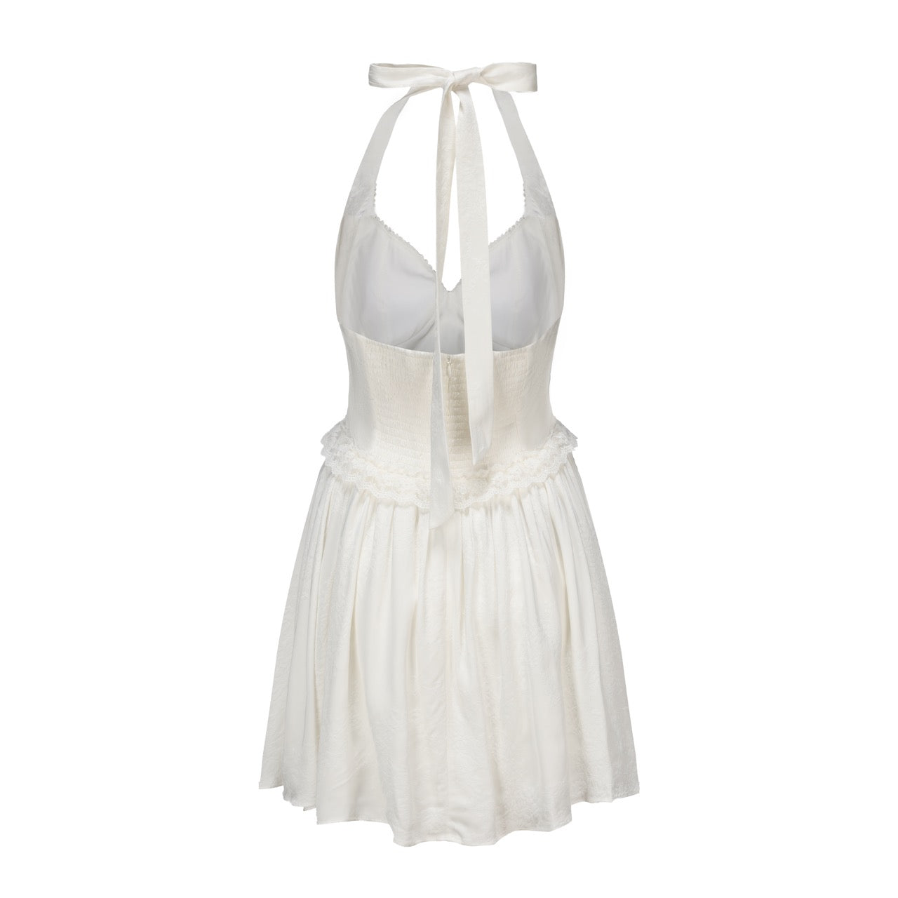 Allie Mini Dress in White