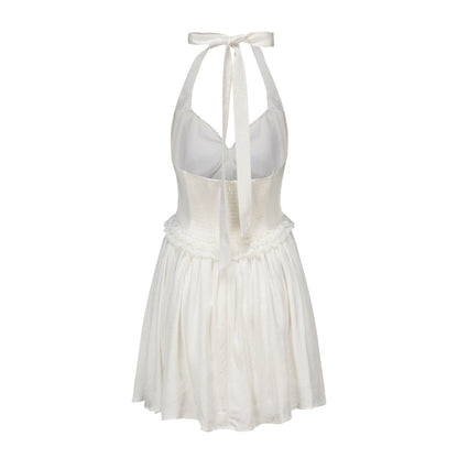 Allie Mini Dress in White