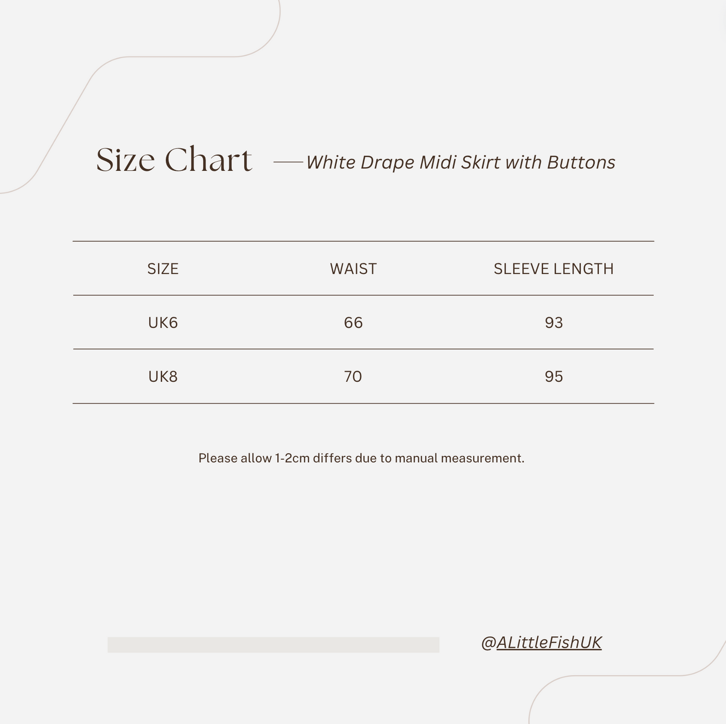 White Drape Midi Skirt