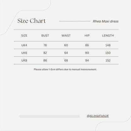 CrowCrew cutout maxi dress _size chart