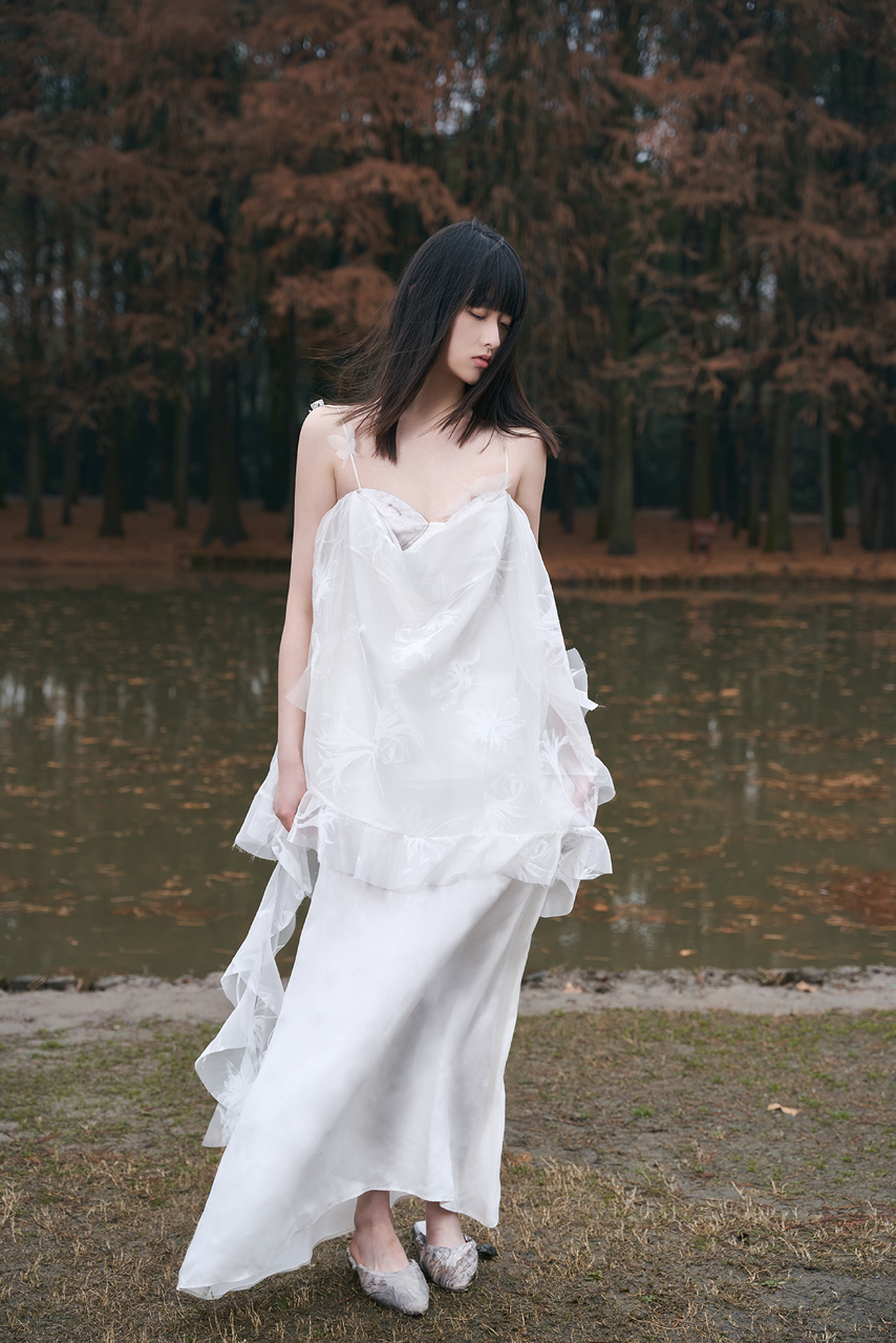 YUXUAN GIA White wedding dress resort maxi _2