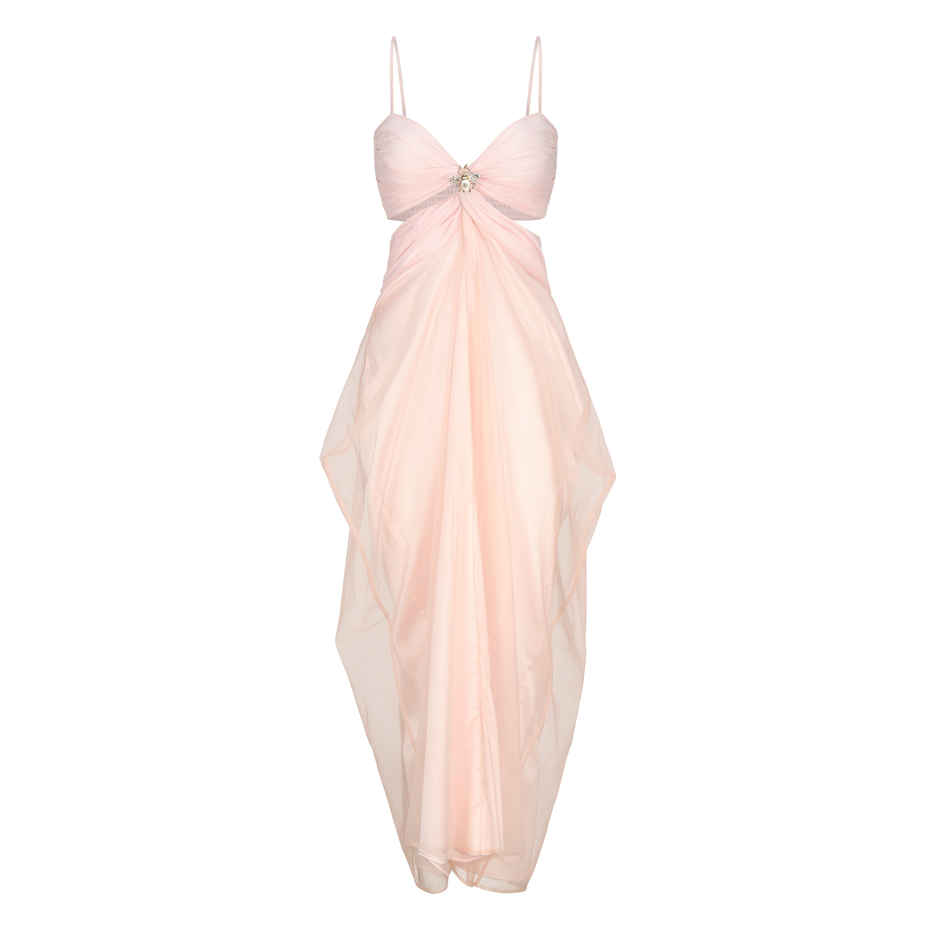 Mist Midi Dress in Pink