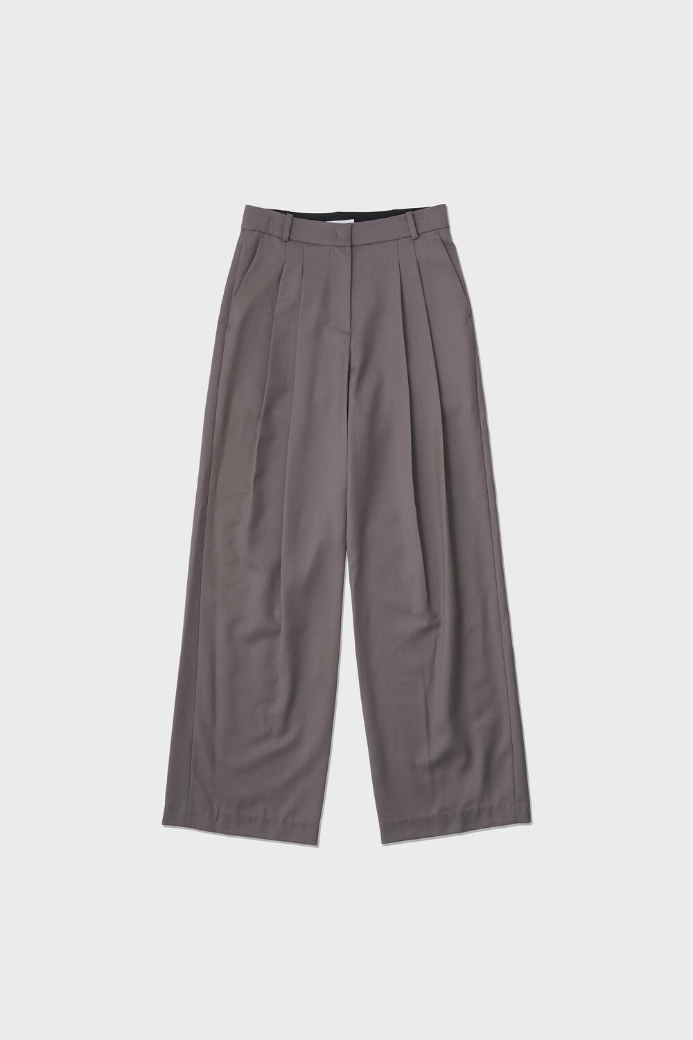 Basic Long Trousers in Purple