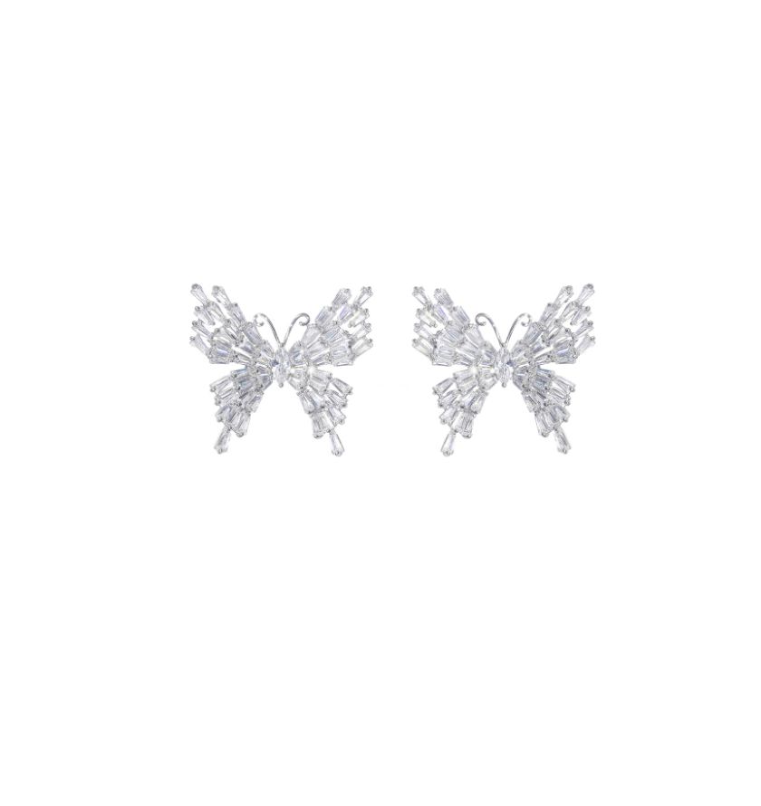 wardrobes by chen butterfly earrings