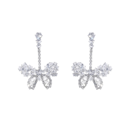 wardrobes by chen butterfly pendant earrings