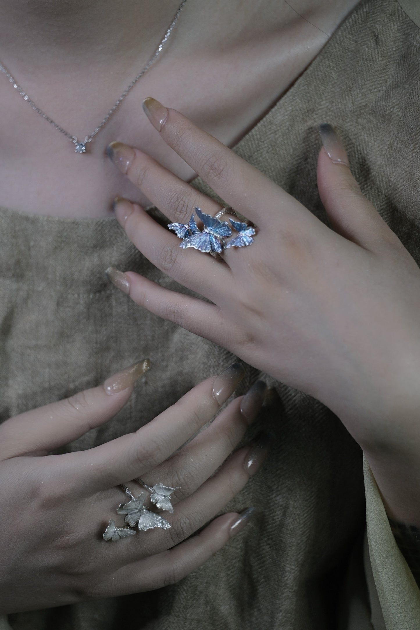 Butterfly Ring Silver