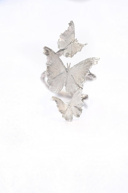 Butterfly Ring Silver
