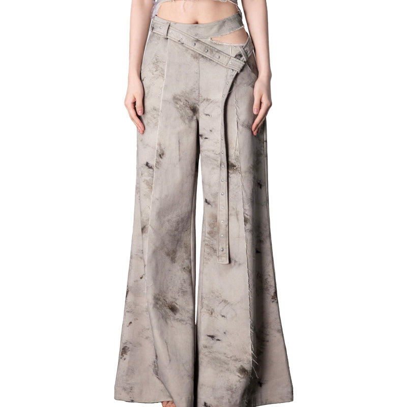 Plant-Dyed Effect Denim Jeans