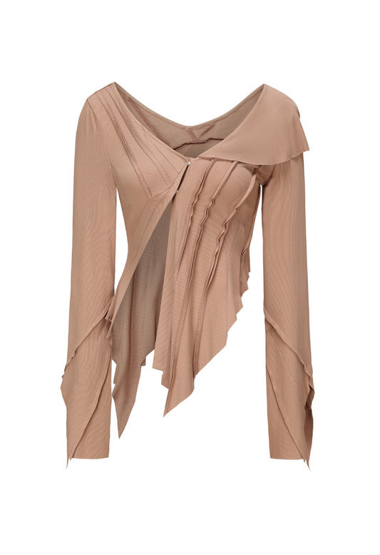 Rose Split Top