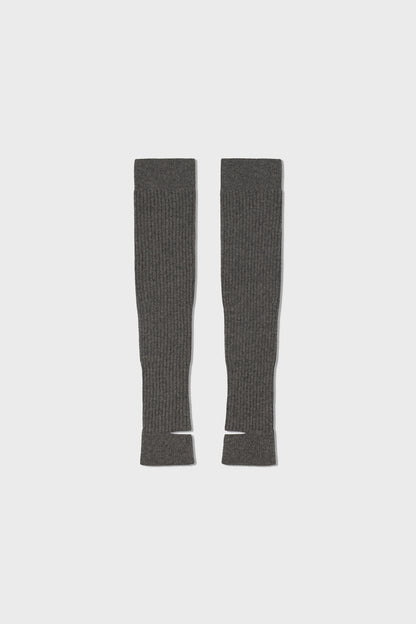 Fluffy Leg Warmer in Grey