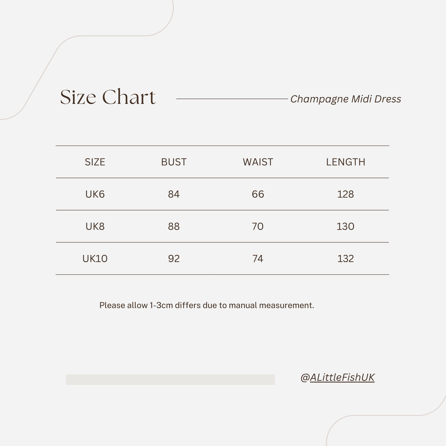Champagne Midi Dress