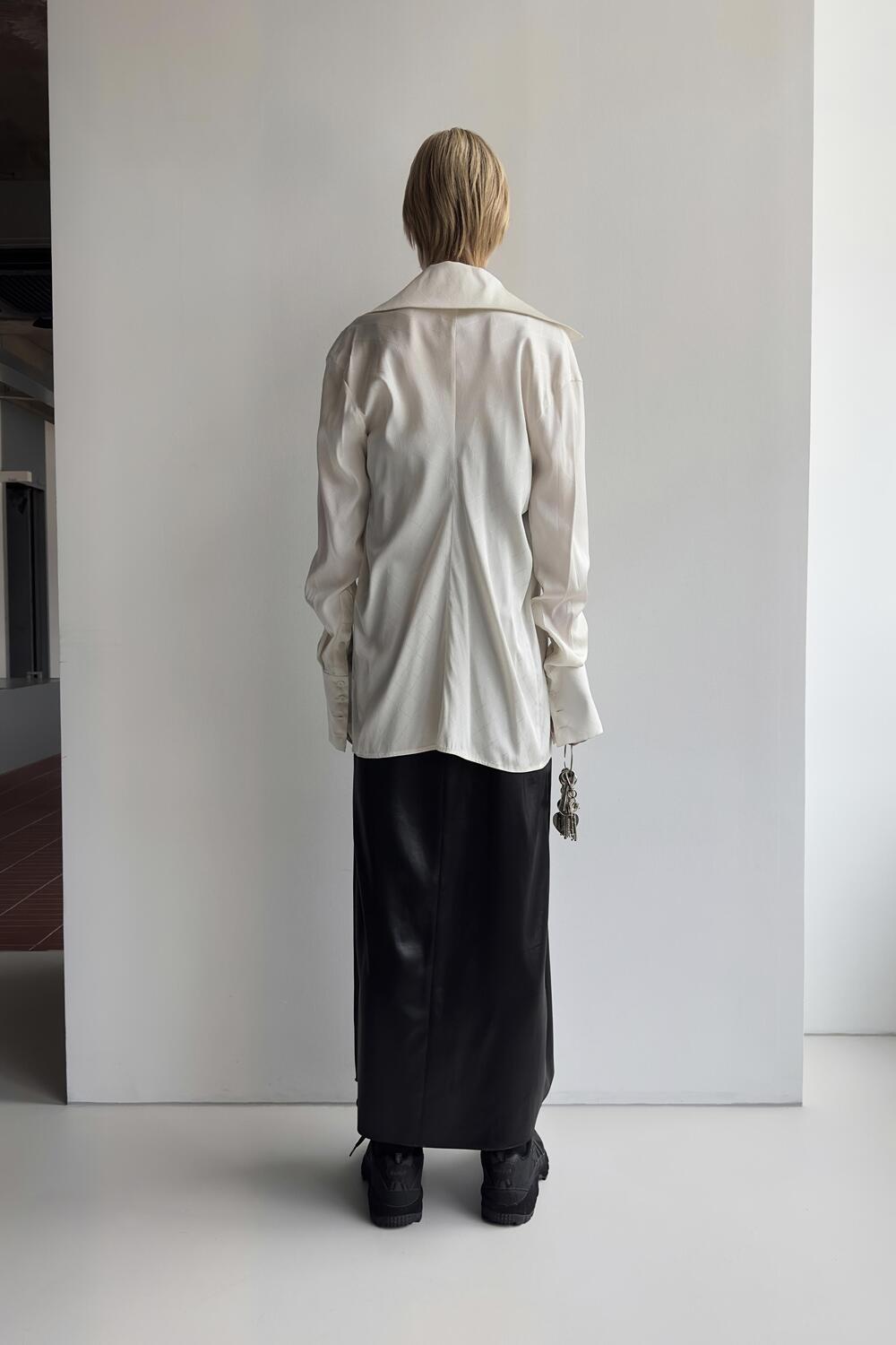 Ivory Silk Shirt