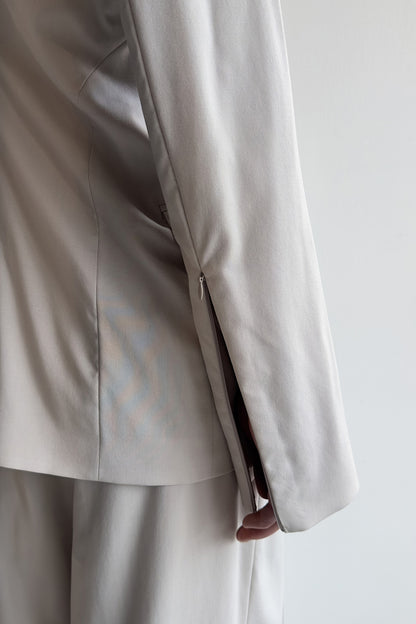 Sleek Slim Cut-out Blazer