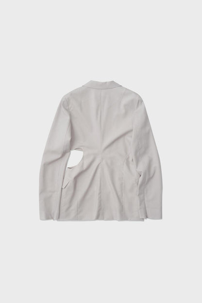 Sleek Slim Cut-out Blazer